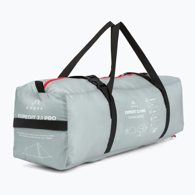 Campingzelt KADVA 2.1 Pro grau 4