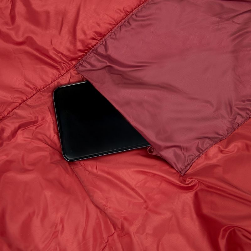 Daunen-Schlafsack KADVA Mafana 300 rot 11