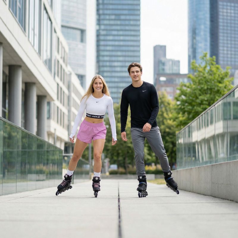 Inlineskates Herren ATTABO Cyclone Alu blue 6