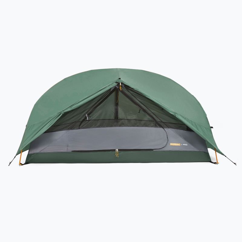 Ultraleichtes 2-Personen-Trekkingzelt KADVA EXPEDIT 2 PRO grau-grün 3