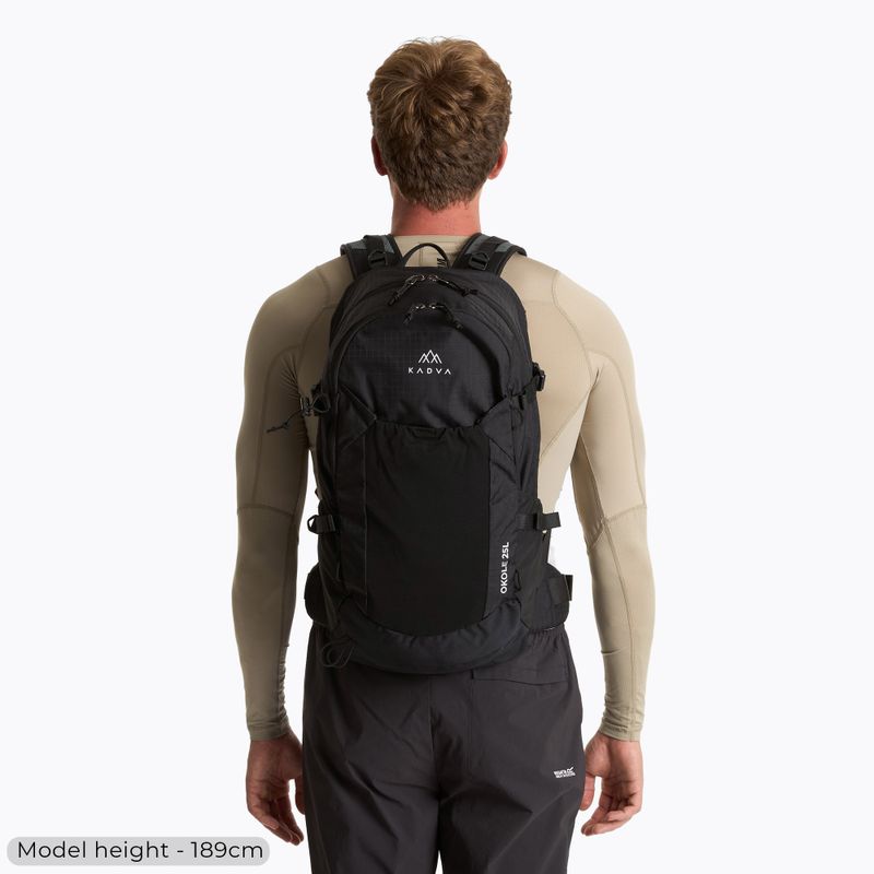 Touristenrucksack KADVA Okole 25 l schwarz 5