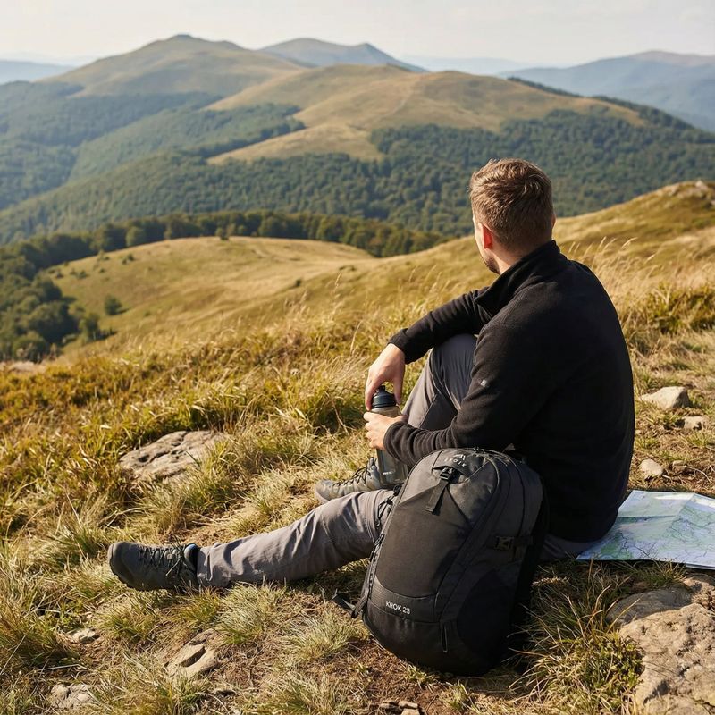 KADVA Krok 25 l Stadtrucksack schwarz 10