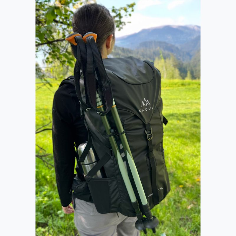 KADVA Mundoro 35 l Wanderrucksack schwarz 11