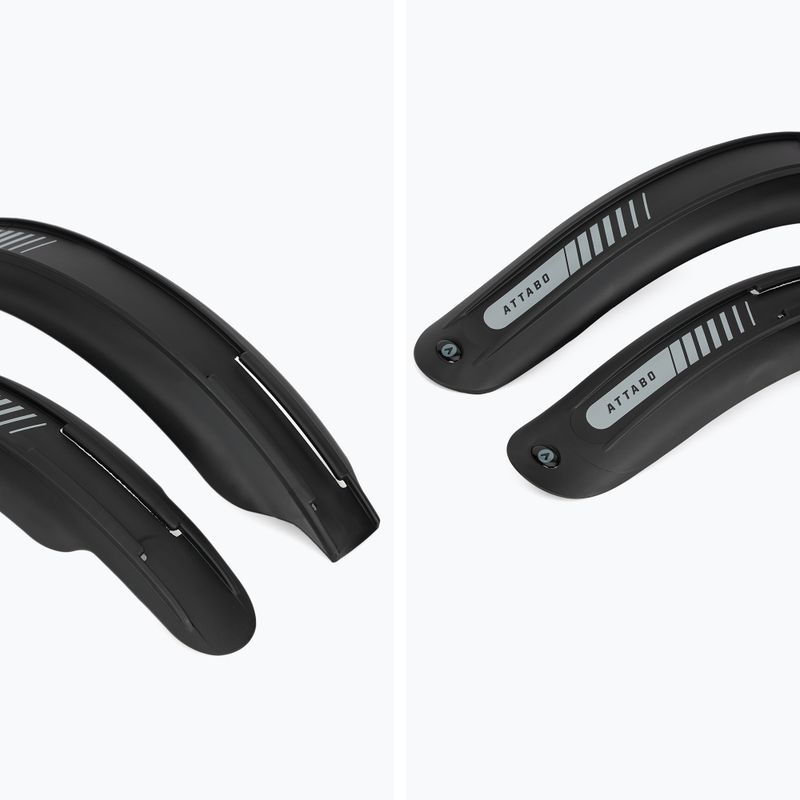 ATTABO EASE 16" Fahrrad-Schutzbleche schwarz 7