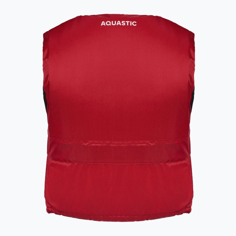 AQUASTIC Classic 50N rote Warnweste 2