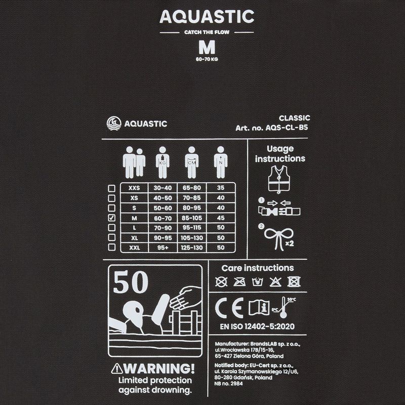 AQUASTIC Classic 50N rote Warnweste 7