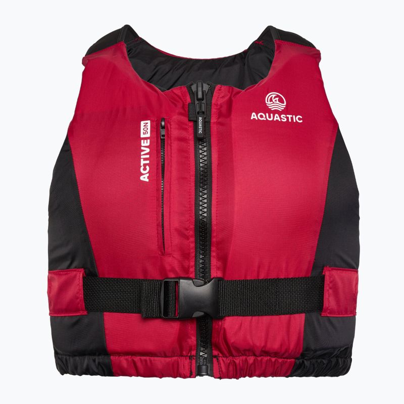 AQUASTIC Active 50N rote Sicherheitsweste