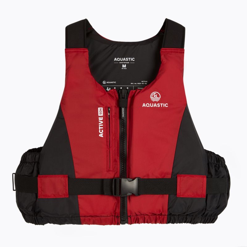 AQUASTIC Active 50N rote Sicherheitsweste