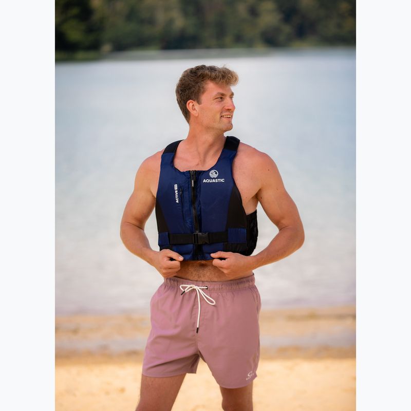 AQUASTIC Active 50N Sicherheitsweste blau 8