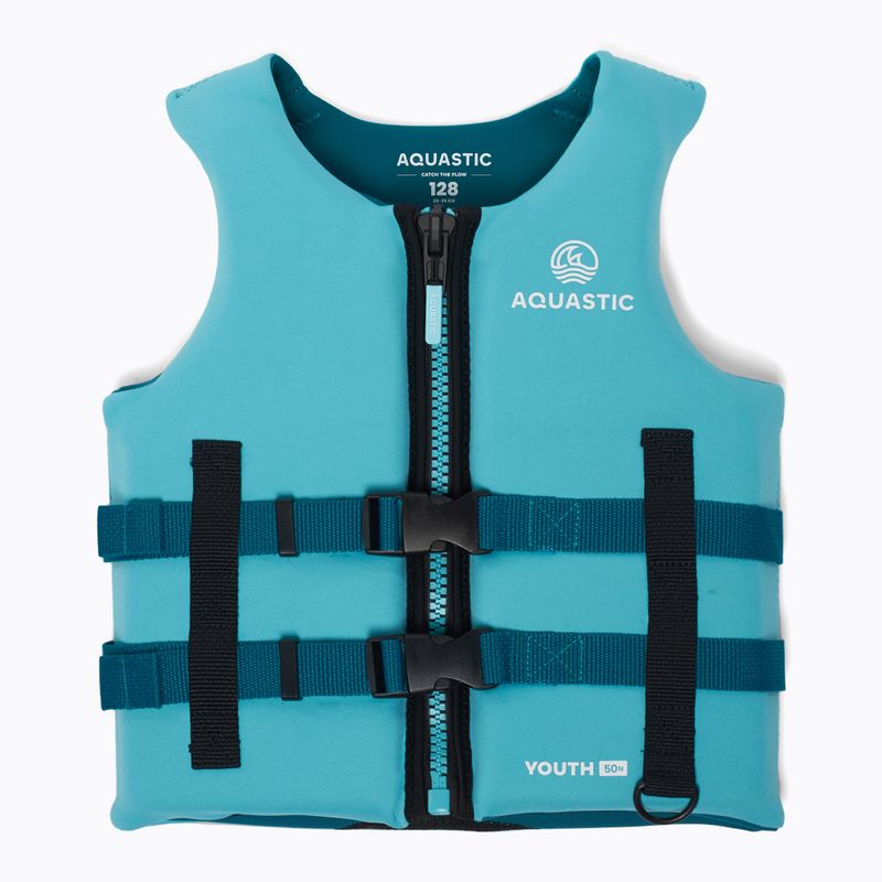 AQUASTIC Youth 50N Kindersicherheitsweste blau