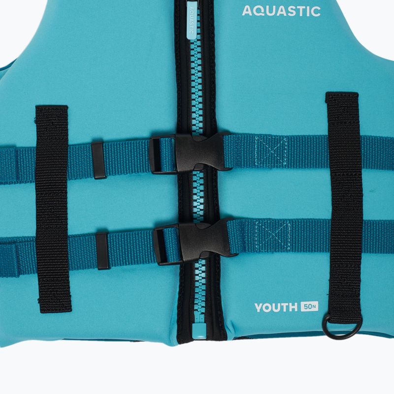 AQUASTIC Youth 50N Kindersicherheitsweste blau 4