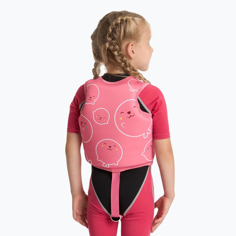 AQUASTIC Junior Kinder-Schwimmweste rosa 4