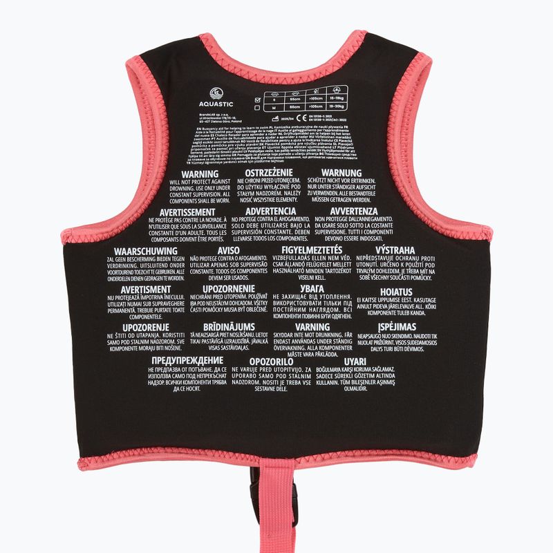 AQUASTIC Junior Kinder-Schwimmweste rosa 6