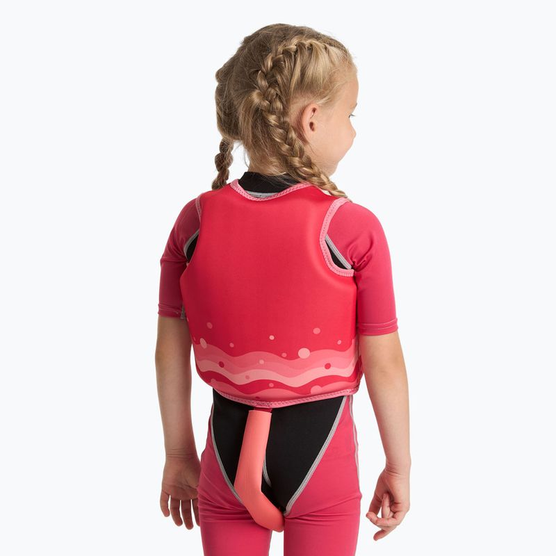AQUASTIC Junior Kinder-Sicherungsweste dunkelrosa 4