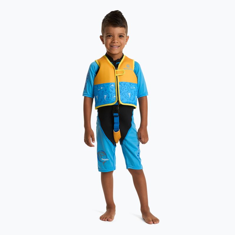 AQUASTIC Junior Kindersicherheitsweste blau 4