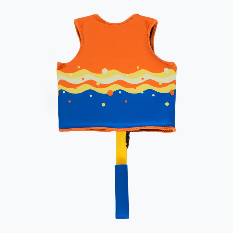 AQUASTIC Junior orange/blaue Sicherungsweste 2