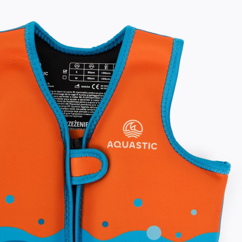 AQUASTIC Junior Kindersicherheitsweste orange 3