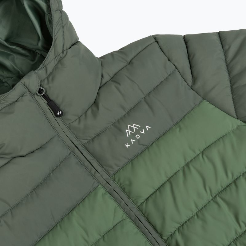 Kinderwattierte Jacke KADVA Snoway JRG grün 10