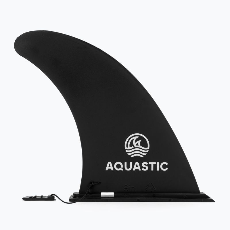 Finne für SUP-Boards AQUASTIC SLIDE-IN 9" Schwarz 3