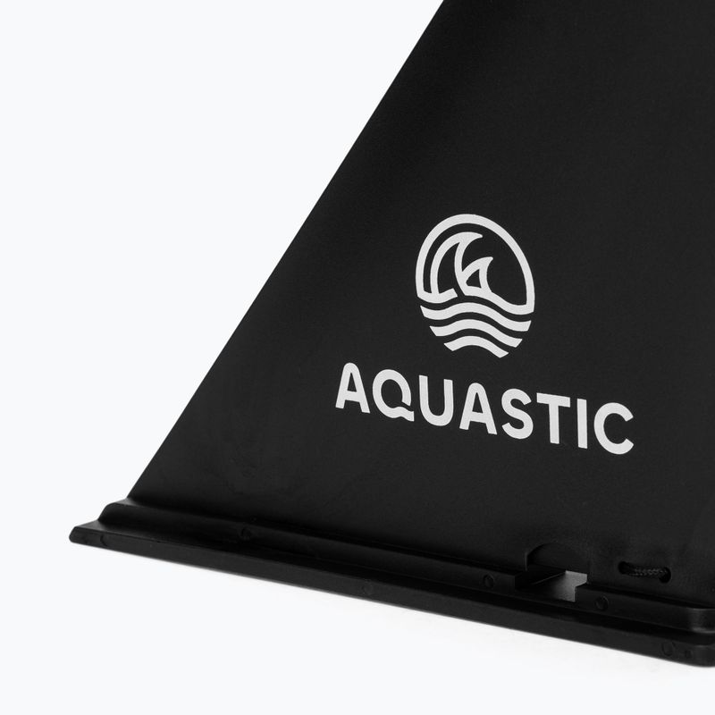 SUP AQUASTIC US BOX Brett Flosse schwarz 5