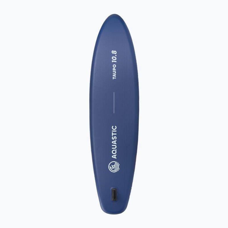 Set Board SUP aufblasbar AQUASTIC Taupo 10'8" Allround blau 4