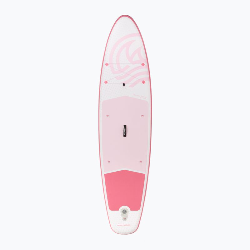 Set Board SUP aufblasbar AQUASTIC Taupo 10'8" Allround rosa 3