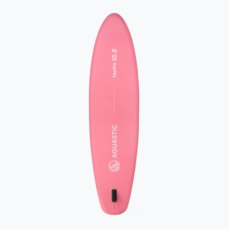 Set Board SUP aufblasbar AQUASTIC Taupo 10'8" Allround rosa 4