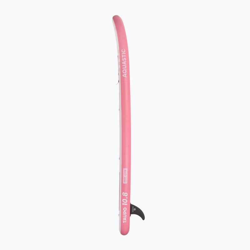 Set Paddleboard SUP aufblasbar AQUASTIC Taupo 10'8" allround pink 5