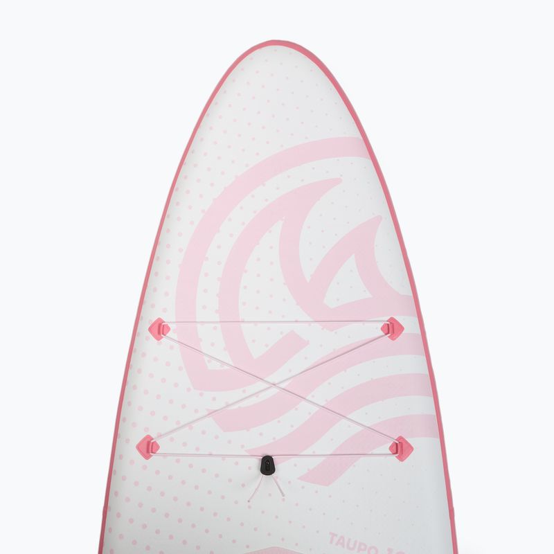 Set Board SUP aufblasbar AQUASTIC Taupo 10'8" Allround rosa 6
