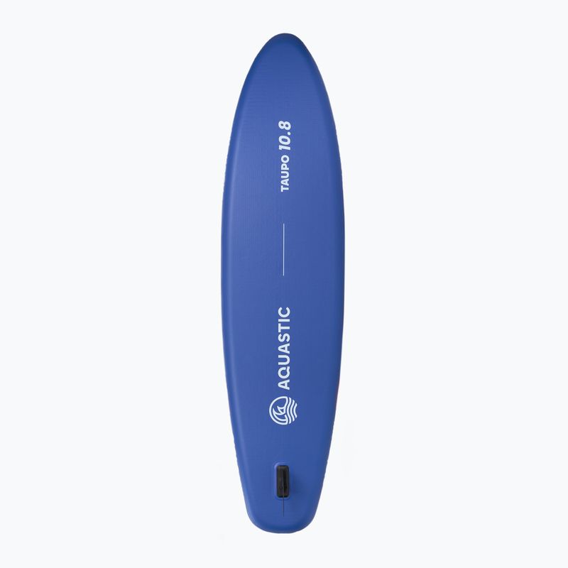 Set Board SUP aufblasbar AQUASTIC Taupo 10'8" Allround blau 4