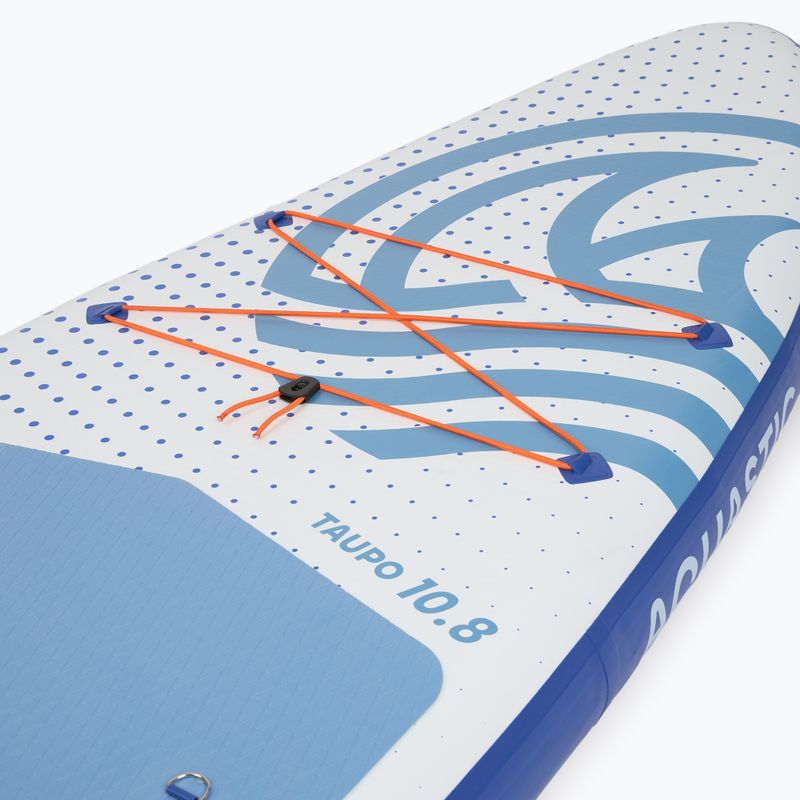 Set Paddleboard SUP aufblasbar AQUASTIC Taupo 10'8" allround blue 7