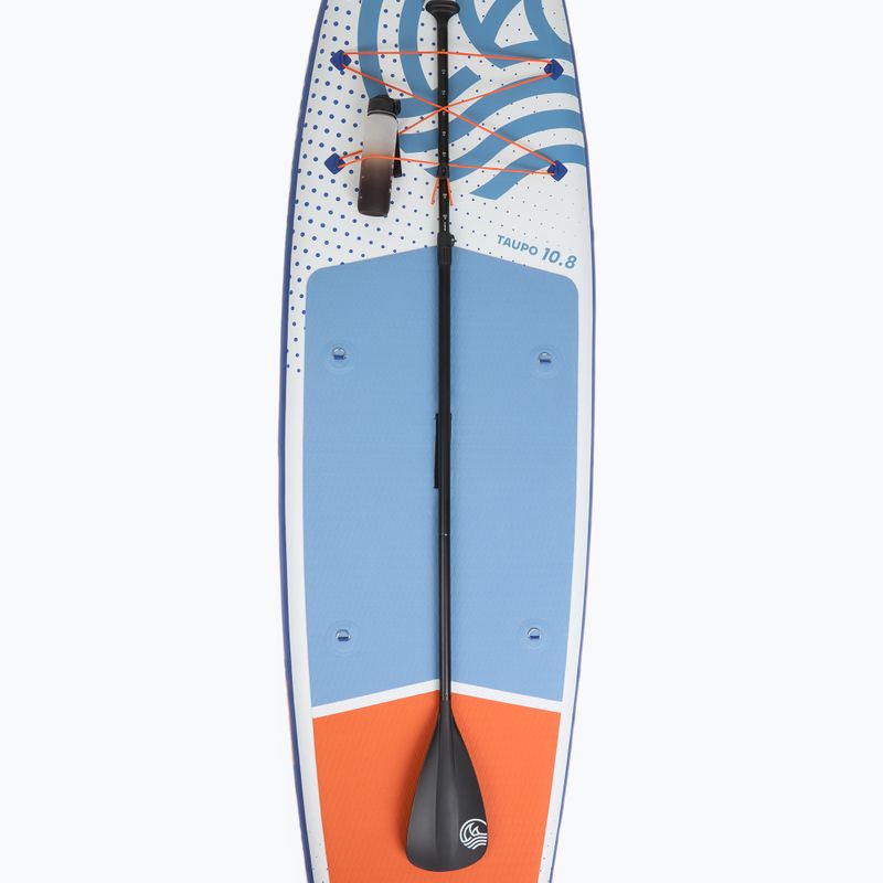 Set Board SUP aufblasbar AQUASTIC Taupo 10'8" Allround blau 10
