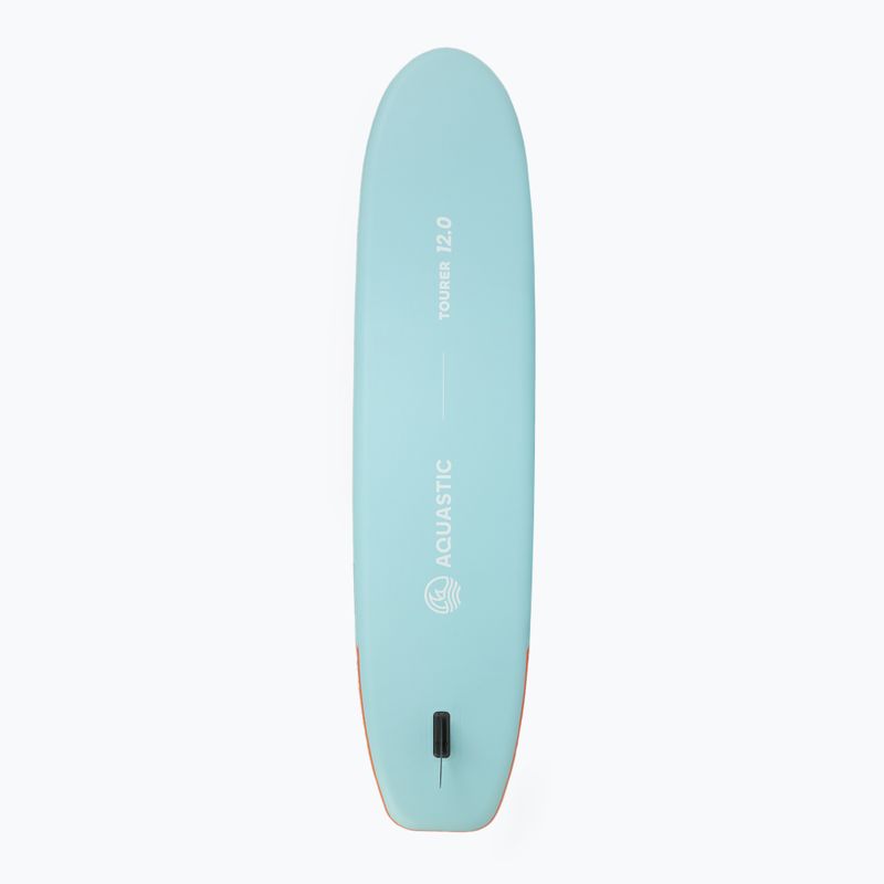 Set Paddleboard SUP aufblasbar AQUASTIC Tourer 12'0" 2-os green 4