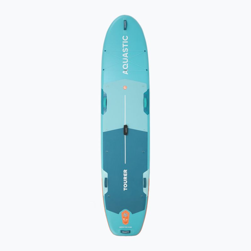 Set Board SUP aufblasbar AQUASTIC Tourer 12'0" 2-os grün 4