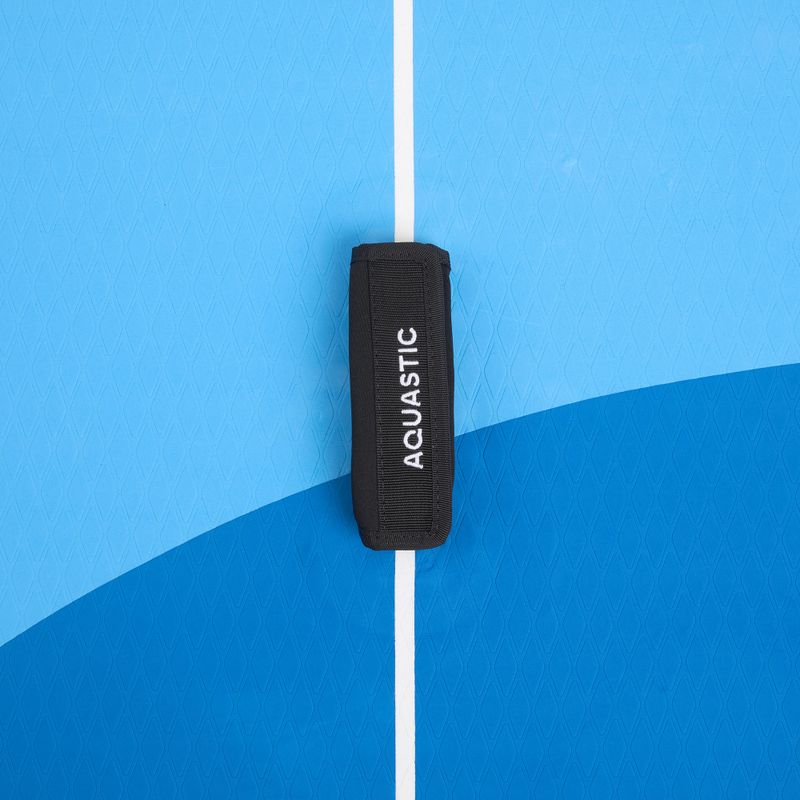 Set Paddleboard SUP aufblasbar AQUASTIC This 12'0" blue 10