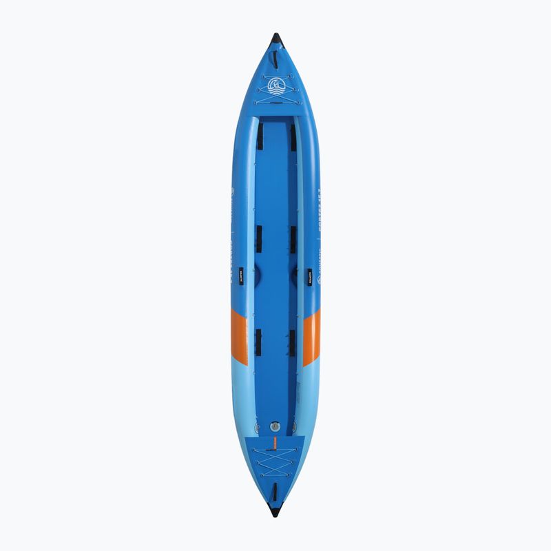 Aufblasbares 3‑Personen‑Kajak AQUASTIC Cortez 15'7" hybrid blue 3