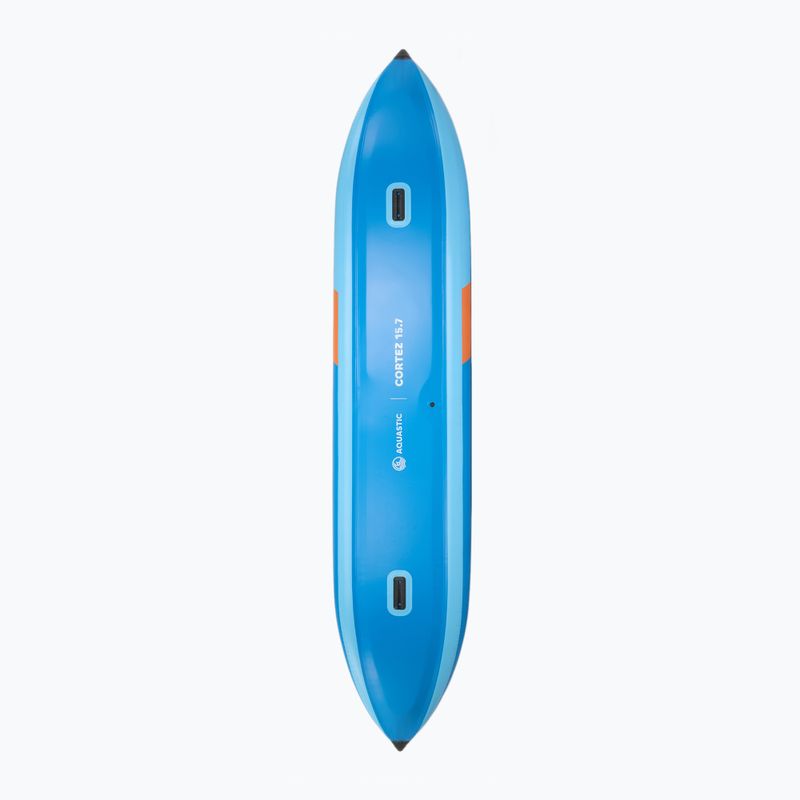 Aufblasbares 3‑Personen‑Kajak AQUASTIC Cortez 15'7" hybrid blue 5