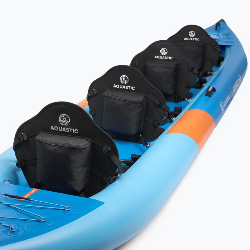 Aufblasbares Kajak 4-osobowy AQUASTIC Cortez 16'9" hybrid blue 12
