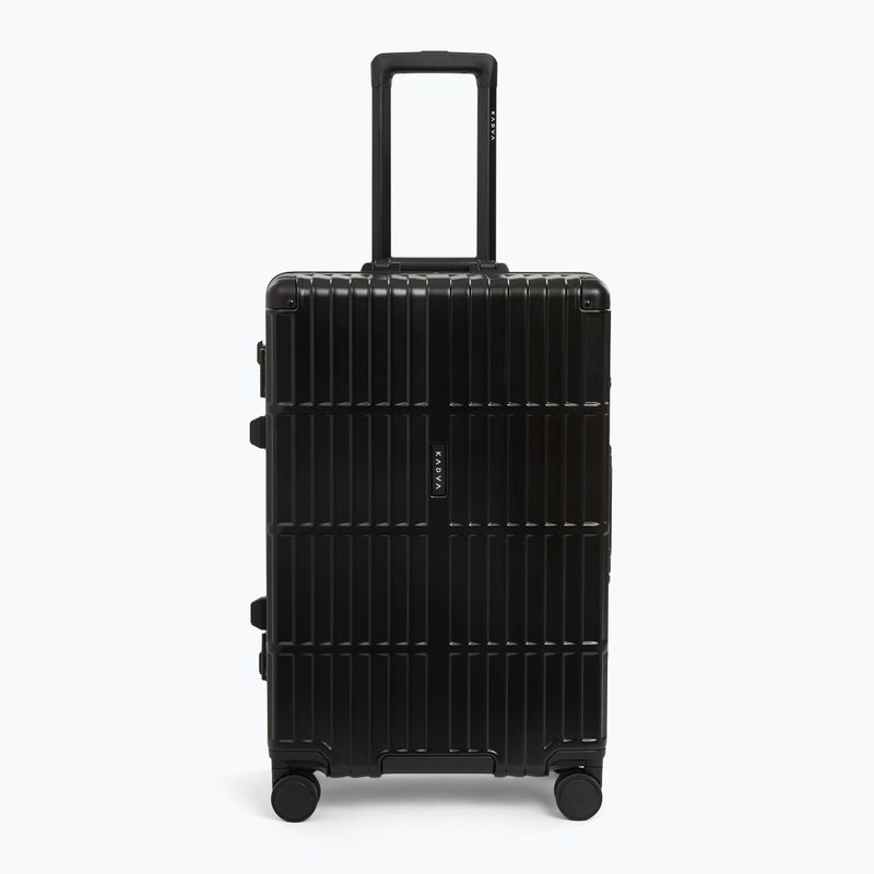 Mittelgroßer Reisekoffer Kadva Tigre 64l Black 2