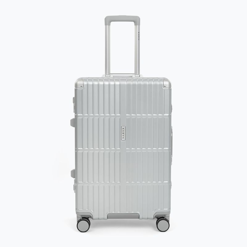 Mittelgroßer Reisekoffer Kadva Tigre 64l Silver