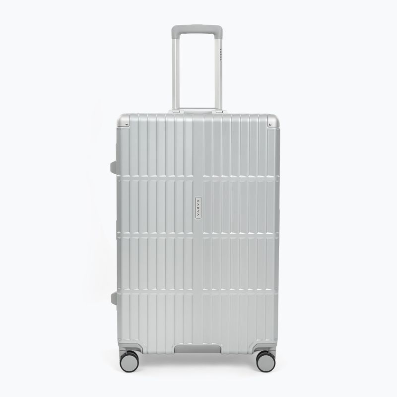 Grosser Reisekoffer Kadva Tigre 96l Silver