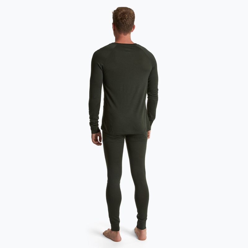 Herren Thermo-Unterwäsche-Set WOOLCANO Merino 100% SET0540 grün 2