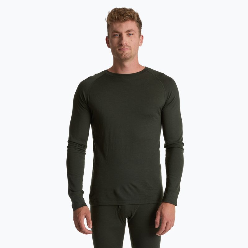 Herren Thermo-Unterwäsche-Set WOOLCANO Merino 100% SET0540 grün 4
