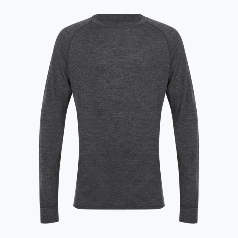 Herren 100% WOOLCANO MERINO Thermo-Sweatshirt TOP0538 grau 7