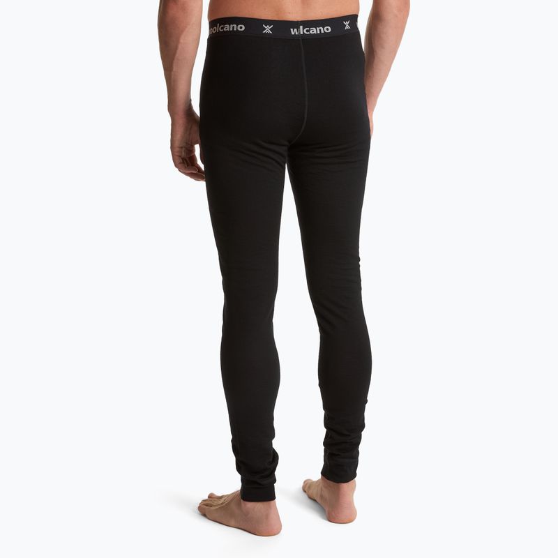 Herren-Thermohose WOOLCANO 100% Merion PANT0539 schwarz 3