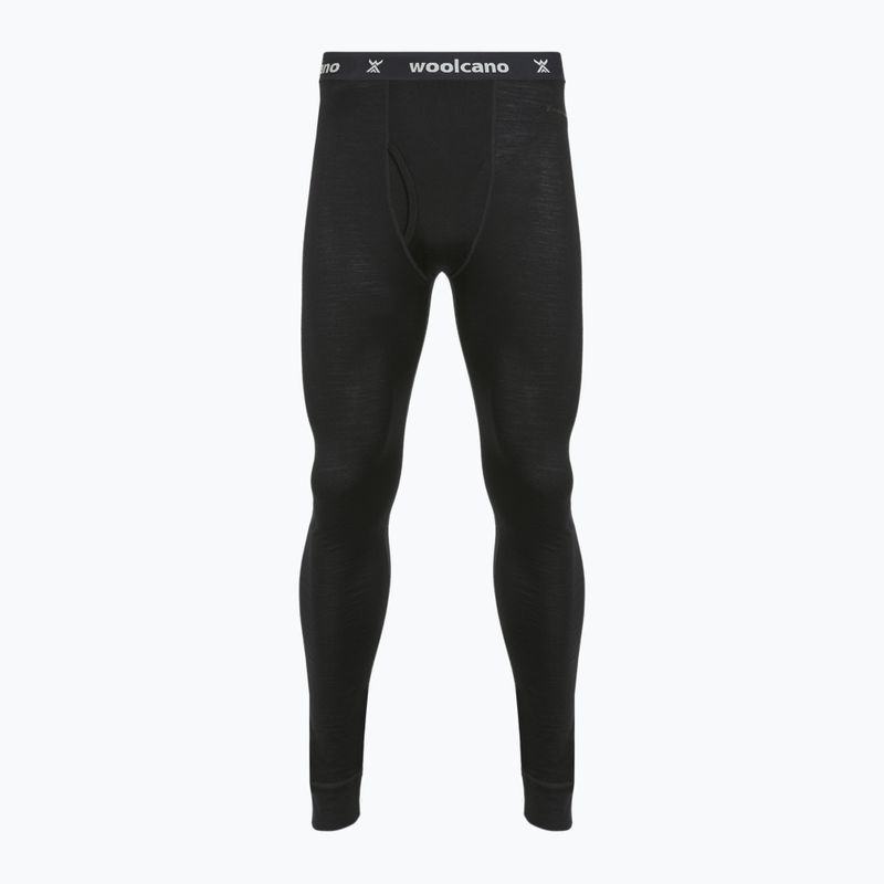 Herren-Thermohose WOOLCANO 100% Merion PANT0539 schwarz 6