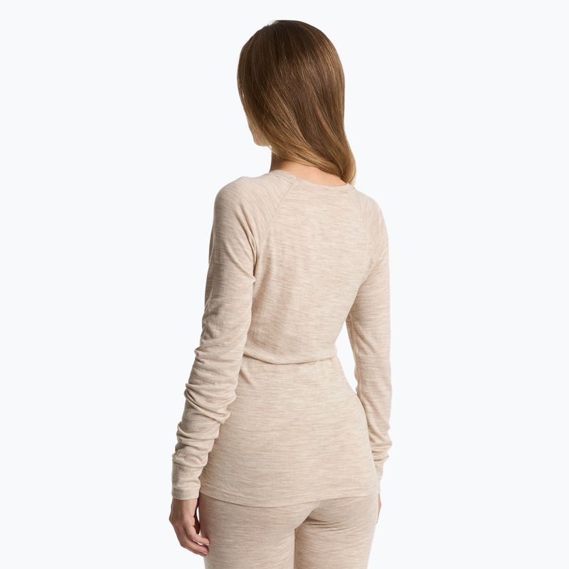 Damen Thermo-Unterwäsche-Set WOOLCANO Merino 100% SET0543 beige 4