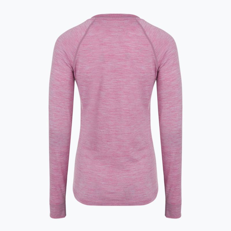 Damen Thermo-Sweatshirt WOOLCANO 100% Merino TOP0541 lila 7