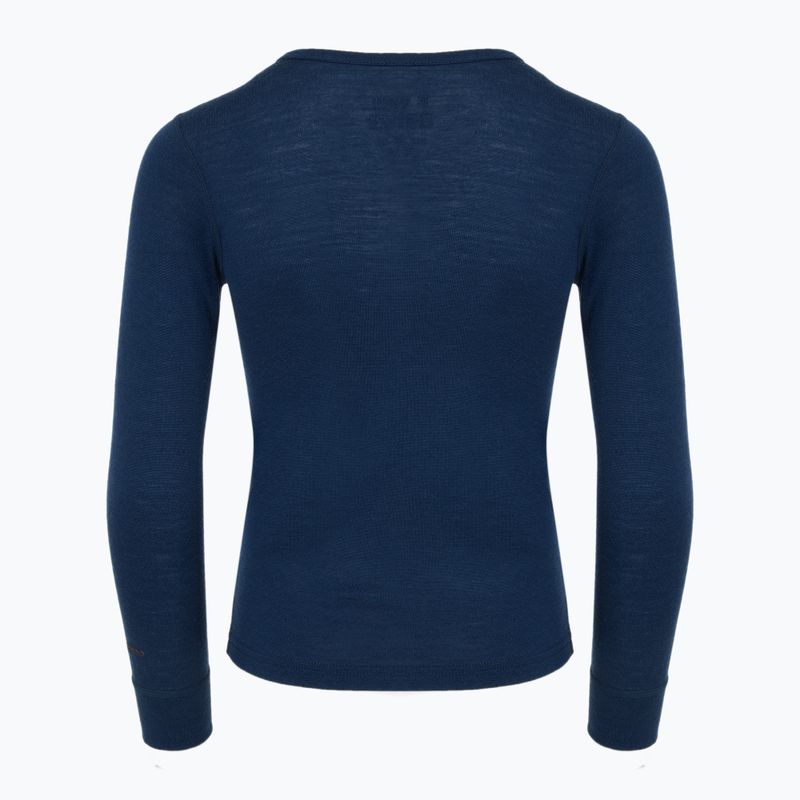 Kinder Thermo-Unterwäsche-Set WOOLCANO Merino 100% SET0683 marineblau 5