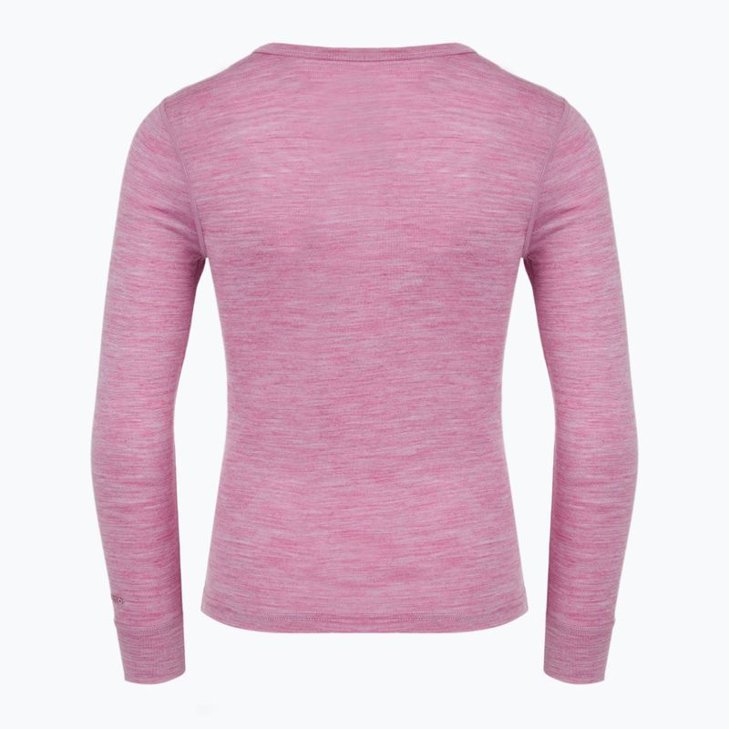 Kinder Thermo-Unterwäsche-Set WOOLCANO Merino 100% SET0683 lila 5